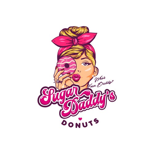 SUGAR DADDY DONUTS LOGO CONTEST Design by nindadian