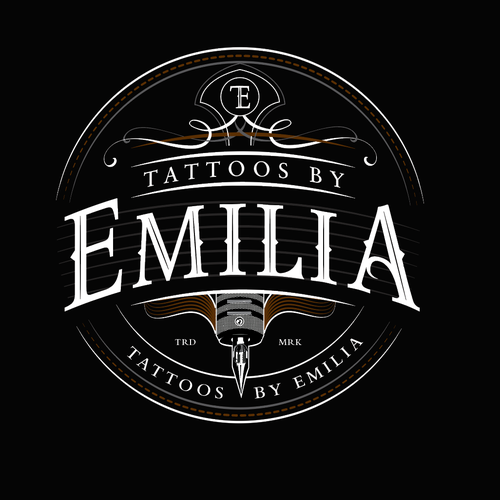 Logo for tattoo artist Design by R!CH DESIGN