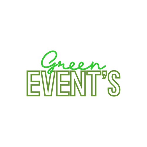 GREEN EVENT'S need his logo Diseño de DevDevit   ★ ★ ★ ★ ★