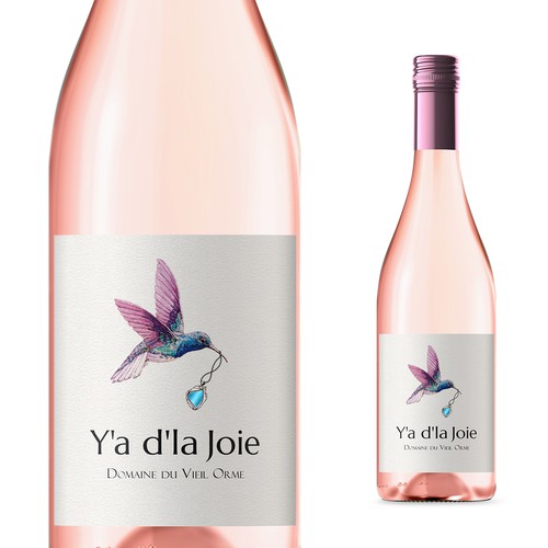 Design Fruity Dry Rosé Wine por Saverio Wongher ™