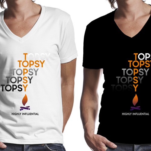 T-shirt for Topsy Réalisé par Caglar Yurut