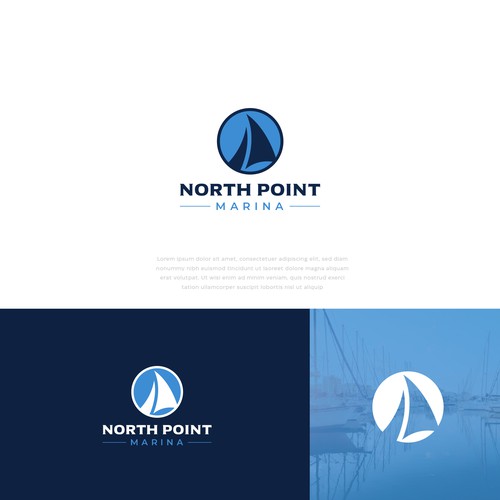 high end resort marina in search of rebranding Design by genesis.design