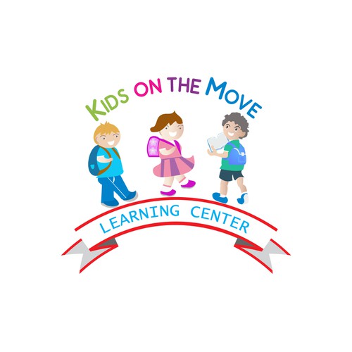 Create a fun & kid friendly logo for Kids on the Move Learning Center ...