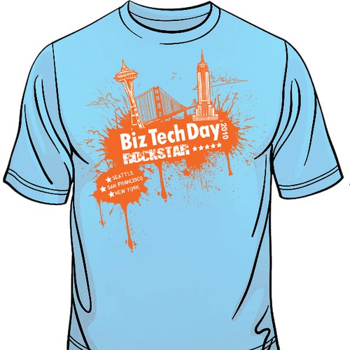 Give us your best creative design! BizTechDay T-shirt contest デザイン by MBUK