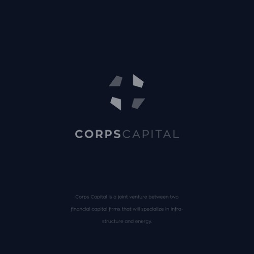 Logo for investment capital firm specializing in infrastructure and energy Design by arkitx