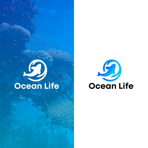 Ocean Life Brand Design by LivRayArt