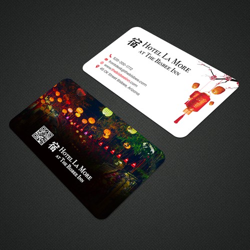 Business Card for Boutique Hotel Réalisé par Naim Uddin