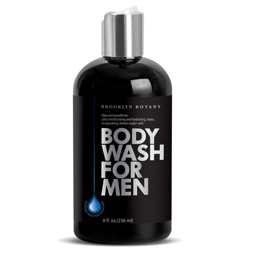 Design a Luxurious Men's Body Wash Design réalisé par Debdutta*