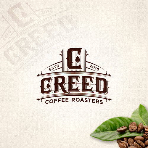 Creed Coffee Roasters need a new logo! Design by Lorenc Design