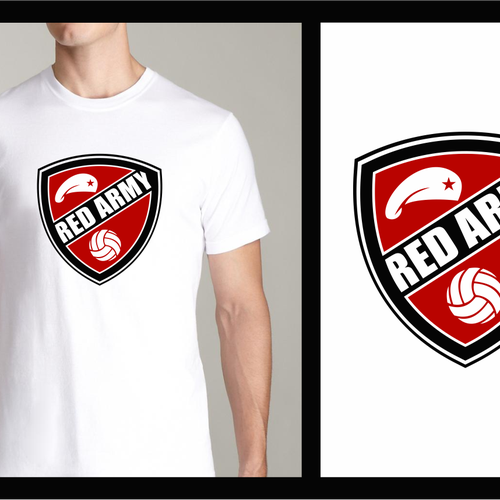 Create a cool, intense, captivating and intimidating logo for a Sports Team - RED ARMY Design by ertiga