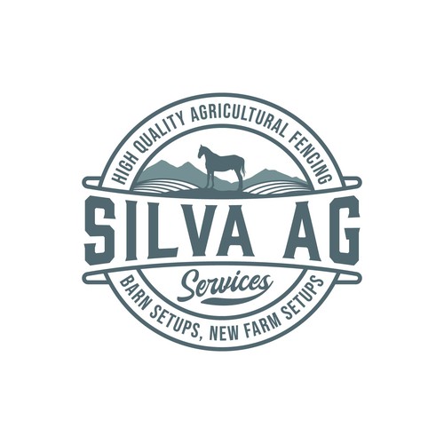 Classic Italian Rhode Island logo to appeal to horse and cattle farmers Design by Astart