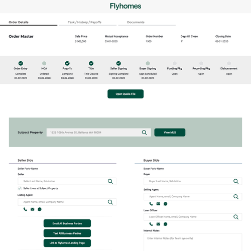 Landing page design contest entry by Mary-s