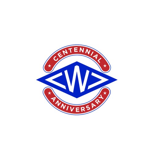 Design Centennial Anniversary Logo di Alvianks