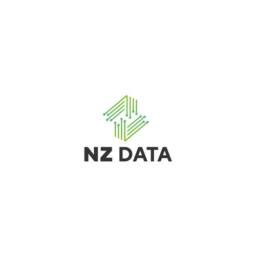 NZ Data New Branding Design by Grey Crow™