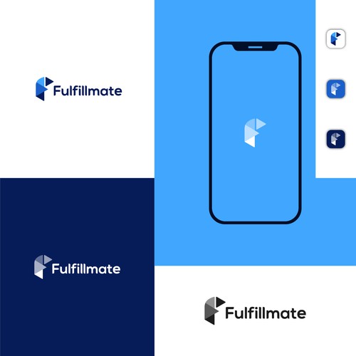 Fulfillmate logo-ontwerp door Danny A