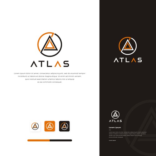 Abstract logo for crypto project Design by JudynGraff