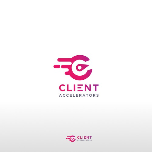 App & Website Logo Client Accelerators Design by Saurio Design