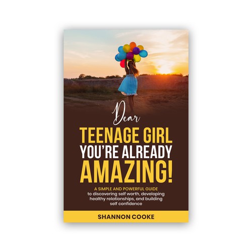 I need a catchy book cover that will appeal to mothers and their teenage daughters. Design by KMS Arafat