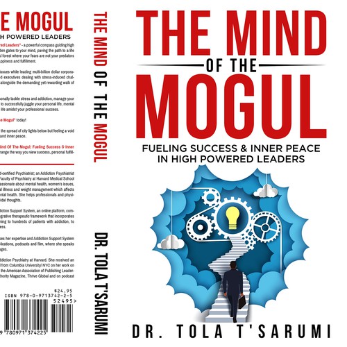 The Mind of the Mogul book cover Design by Bigpoints