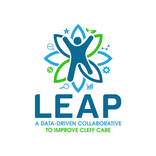 Inspiring logo for a new collaboratory to improve healthcare for young children Design by IgoDesign