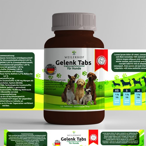 Product label contest entry by Windmill Designer™