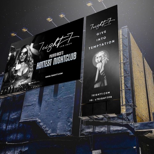 Billboard for a Nightclub and Gentlemen’s Club Design réalisé par RED DOT