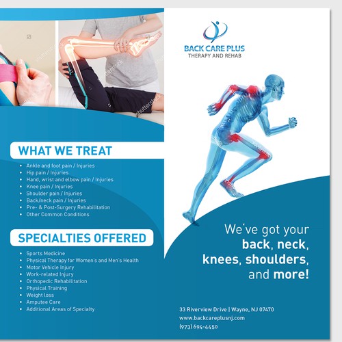 Brochure for physical therapy office Brochure contest