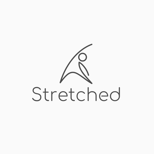 Looking for a sleek yet eye catching logo for my stretching studio. Design by ham7