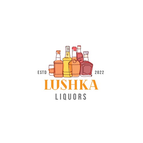 Catchy & Powerful Liquor Store Logo Design by M.A.R.S DESIGN