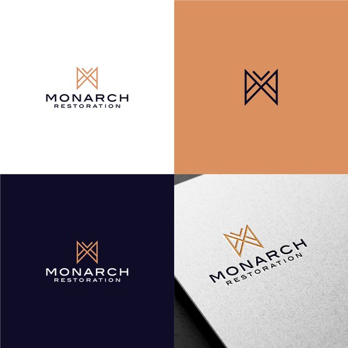 Design a modern clean logo package for a restoration company Design by Danny A