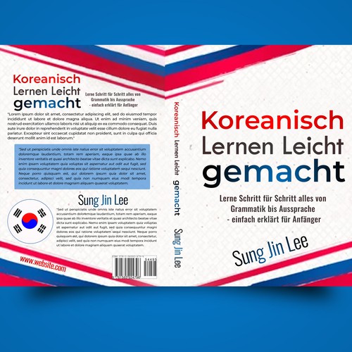 Learning Korean Book Cover Design by NoBoundaries