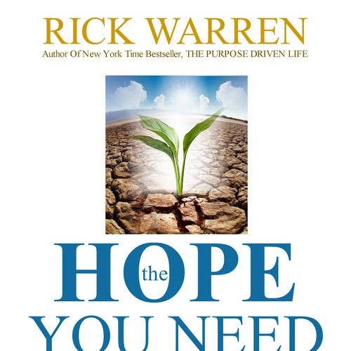 Design Rick Warren's New Book Cover Diseño de zion579