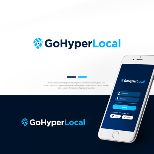 Logo for a social advertising agency Design by Mr.Bug™