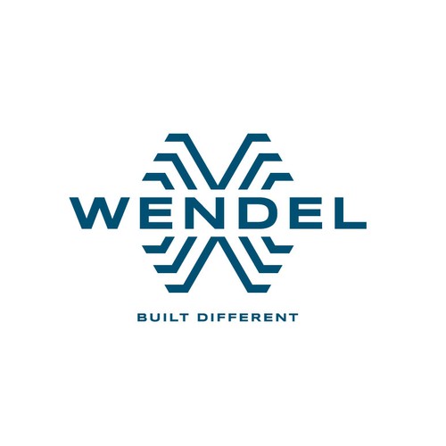 Design di Luxury Logo Design for Wendel X — A Premium Construction Brand Built Different di SOUAIN