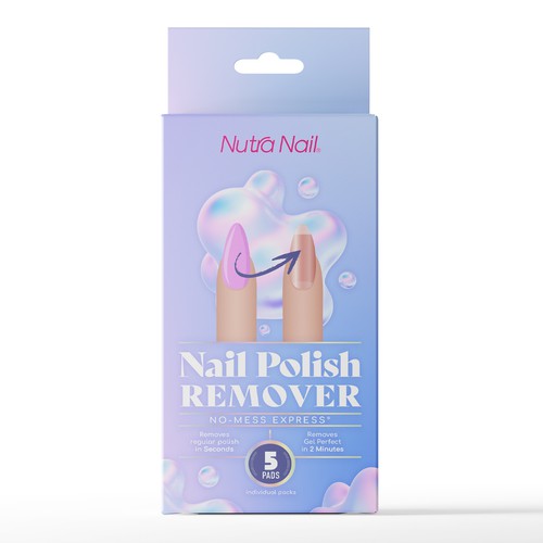 Nutra Nail Gel Remover Design by HollyMcA