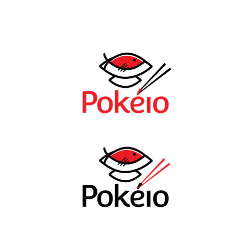 Design a logo for a new chain of Poke Bowl restaurants. Diseño de thepractice