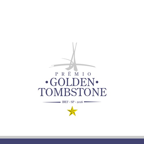 Design vincitore del contest "Prêmio Golden Tombstone IBEF SP 2016"