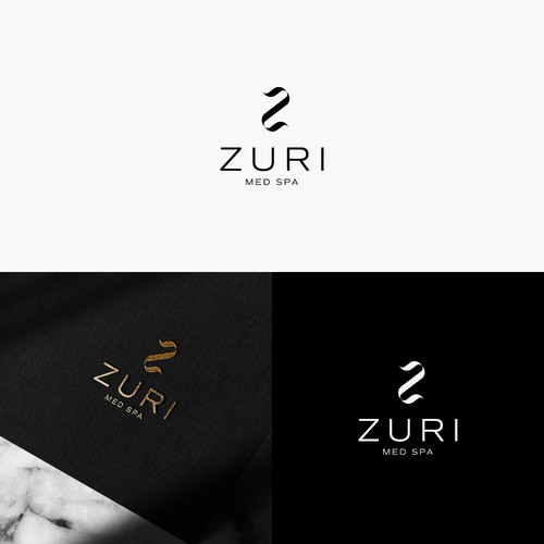 Zuri Med Spa Logo Diseño de anx_studio
