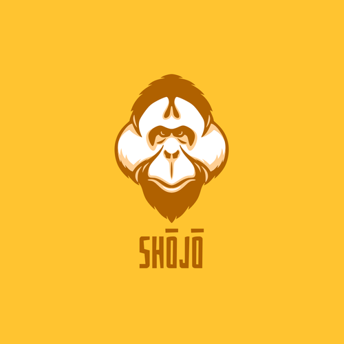  Logo  design best Orangutan  face wins Logo  design 