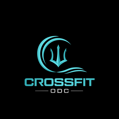 Logo pour une salle de CrossFit (France), thématique : trident, mer, odyssée, poseidon … Design by RahmaniaSafitri