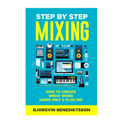 Design a Best-Selling Book Cover for a Music Producer Réalisé par aksaramantra