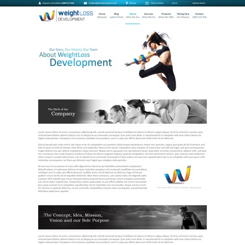 GUARANTEED winner! Design the website of a RISING STAR company! Design by Infinityデザイナー