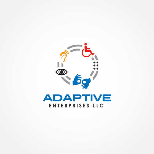 Logo for Technology Firm that Helps Disabled People Design by AngelusDesign