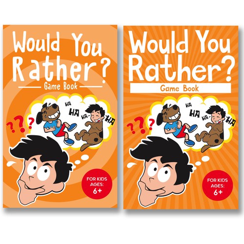 Fun design for kids Would You Rather Game book Réalisé par Julian Jabez