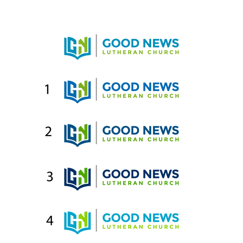 Good News Church Logo Diseño de Hello :Design