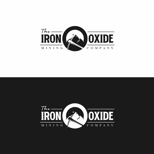 Iron Oxide Mining Company Design by rifzdesign