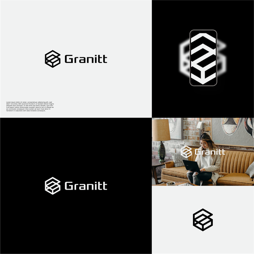 Logo to represent cybersecurity for high-risk people Design by KUBO™