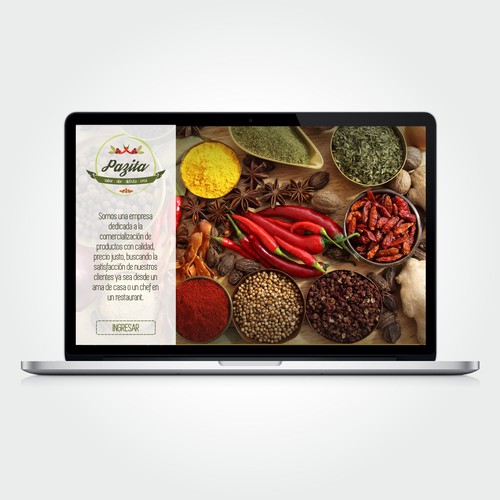 buscando un logo para Pazita, que quiere dar sabor en la cocina Design by Denis Iriarte