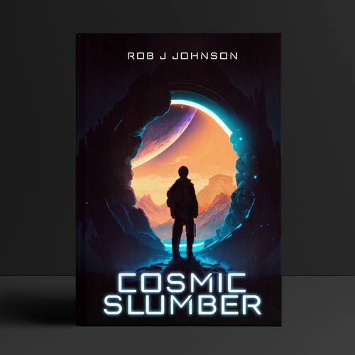 Cover design for Scifi book "Cosmic Slumber" Design réalisé par Ky.W.