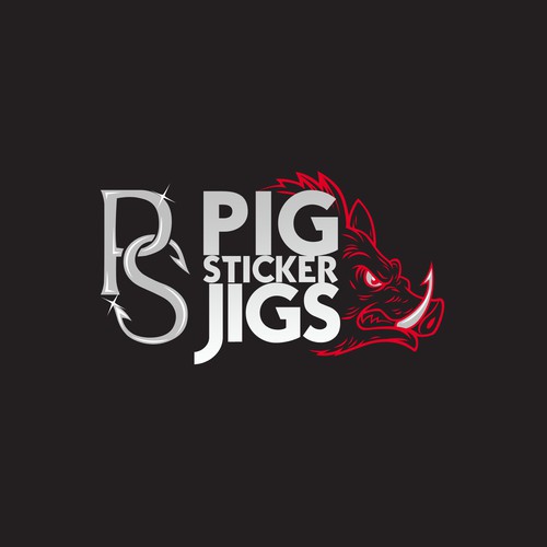 Pig Sticker Jigs/ Fishing Hooks for the Serious Angler. Design by Trafalgar Law